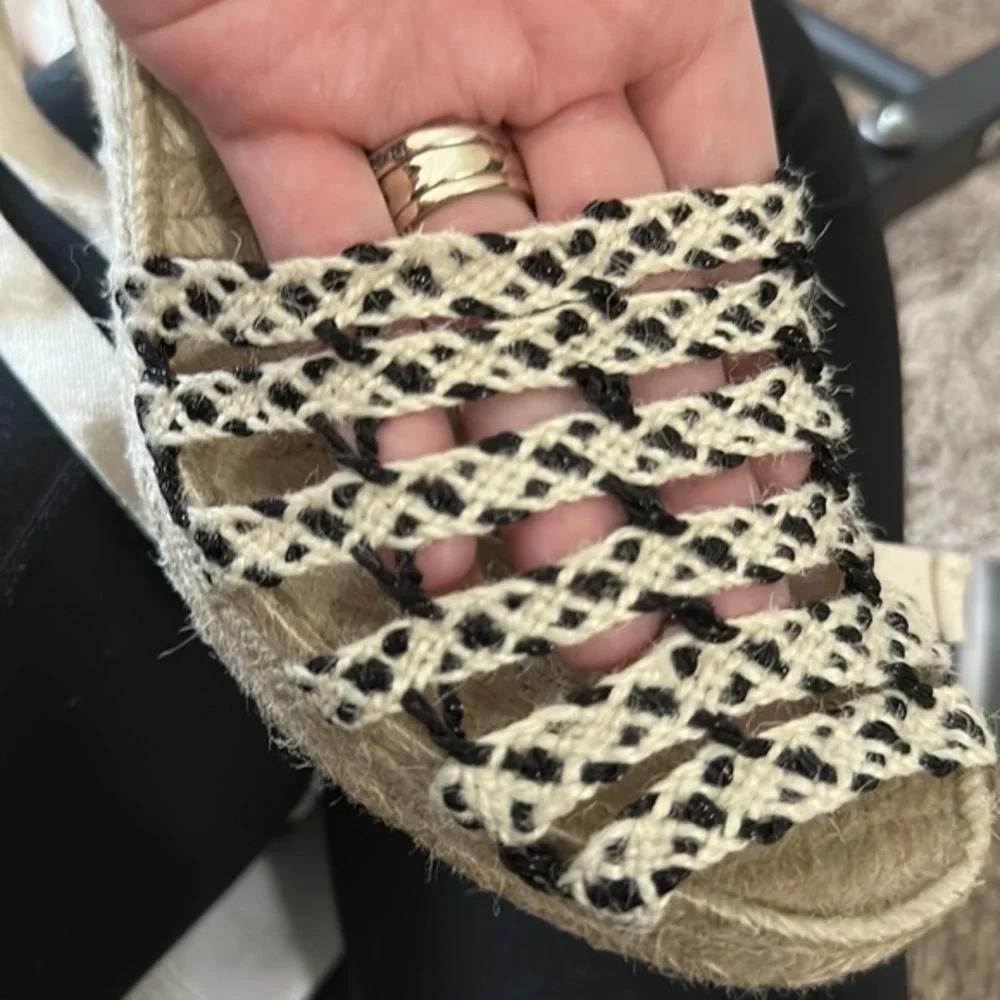 FREE PEOPLE AMALFI COAST WEDGE SANDAL sz 39
